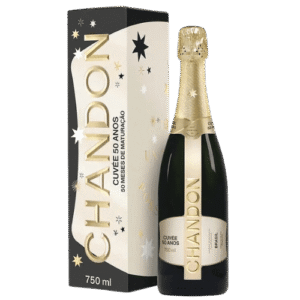 Vinho Espumante Branco Chandon Cuvée 50 Anos Extra Brut Edição Limitada